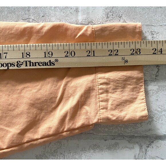 Redington Embroidered Button Down Long Sleeve Women Fishing UPF 30 Shirt Sz M - Picture 8 of 14